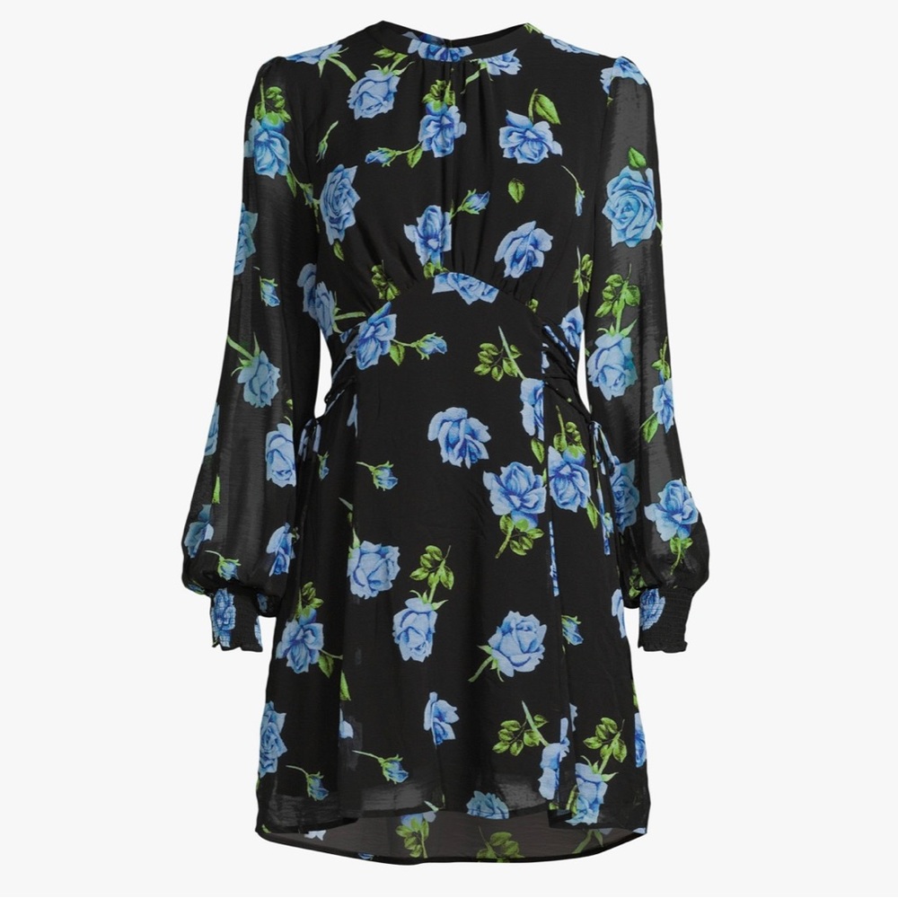 NWT Free People Samantha Lace Up Mini Dress - Picture 4 of 4